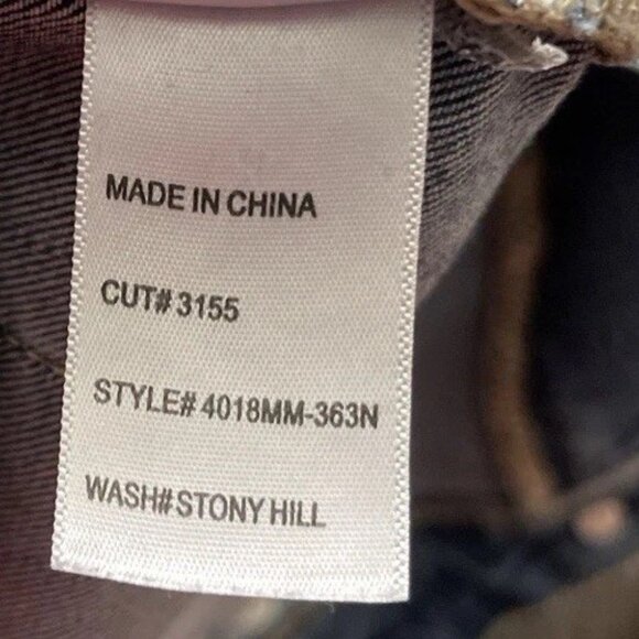 Vintage Articles of Society Jeans Women Sz 27 Dark Wash Skinny Ankle Stony Hill - Picture 11 of 16